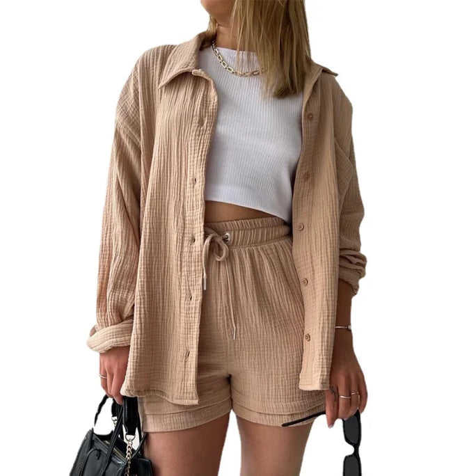 Women's elegant summer two piece set 2025