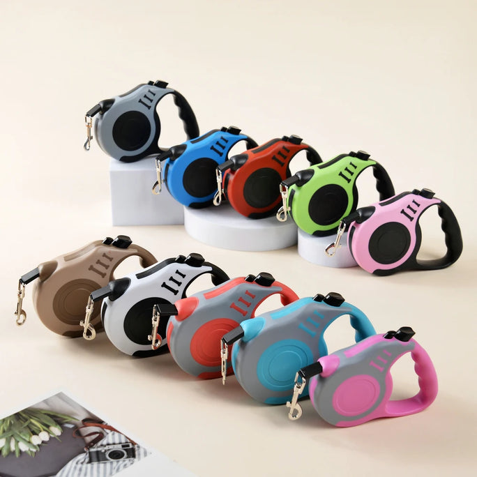 Leash Lead For Small Medium Dogs Cats Automatic Retractable 3m 5m
